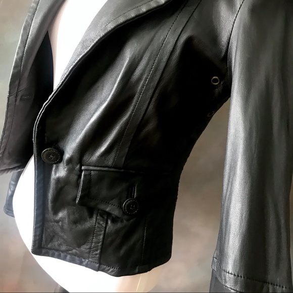 Atos Lombardini Luxury Leather Jacket Italy 40 - Picture 2 of 8
